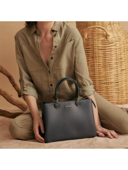 BOLSA TOTE NEGRO VI LINE - Image 2
