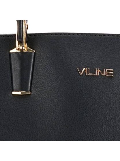 BOLSA TOTE NEGRO VI LINE - Image 3