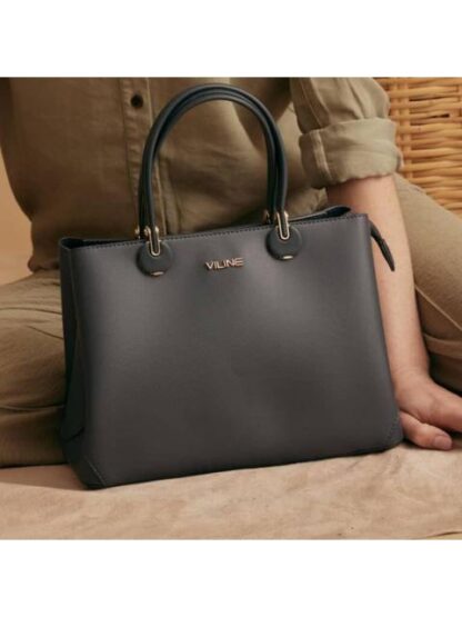BOLSA TOTE NEGRO VI LINE - Image 3