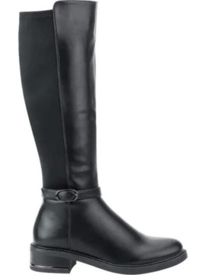 BOTA ALTA CON ELASTICO NEGRO TIERRA BENDITA