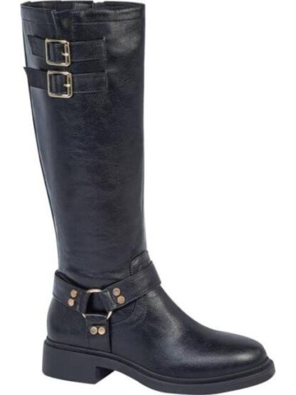 BOTA ALTA CON HEBILLAS NEGRO TIERRA BENDITA - Image 2