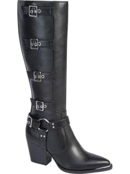 BOTA ALTA CON HEBILLAS TACON MEDIO NEGRO TIERRA BENDITA DELUXE - Image 2