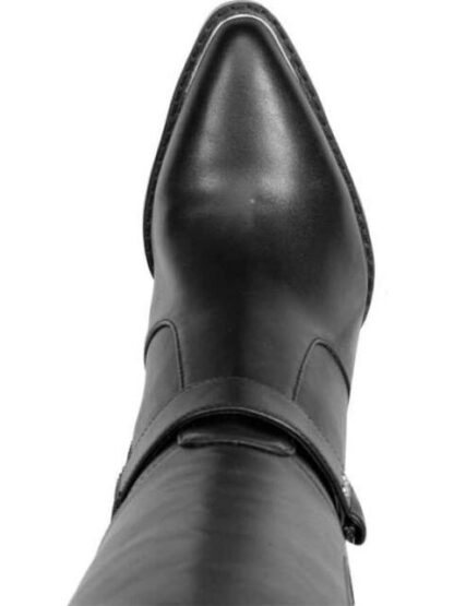 BOTA ALTA CON HEBILLAS TACON MEDIO NEGRO TIERRA BENDITA DELUXE - Image 3