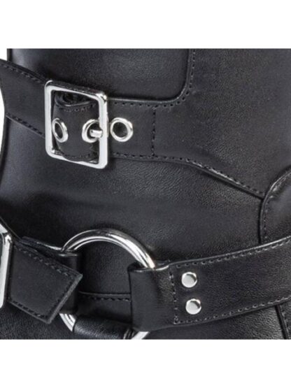 BOTA ALTA CON HEBILLAS TACON MEDIO NEGRO TIERRA BENDITA DELUXE - Image 6