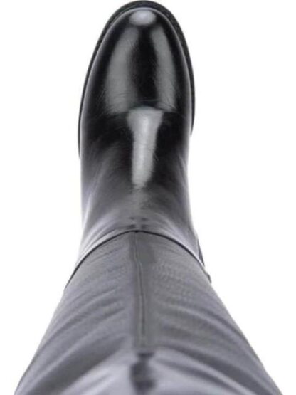 BOTA ALTA HEBILLA METALICA NEGRO TIERRA BENDITA DELUXE - Image 3