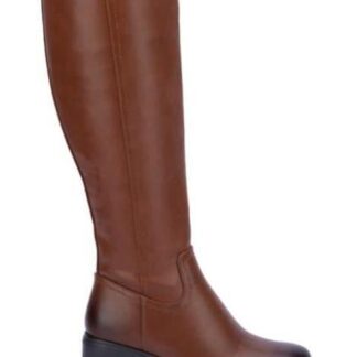 BOTA ALTA SUELA TRACK COGNAC TIERRA BENDITA