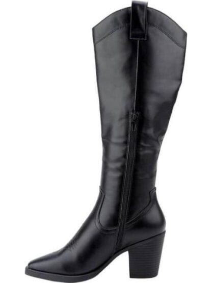 BOTA ALTA TEXANA BORDADA NEGRO TIERRA BENDITA - Image 5