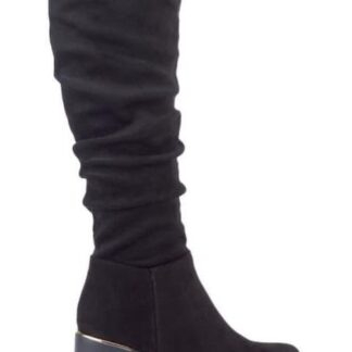BOTA ALTA TUBO ARRUGADO SUELA TRACK NEGRO VI LINE