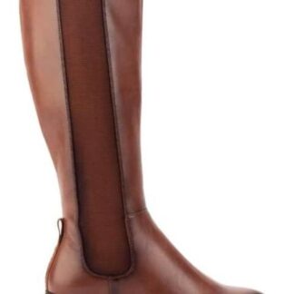 BOTA ALTA TUBO ELASTICO COGNAC GOODYEAR