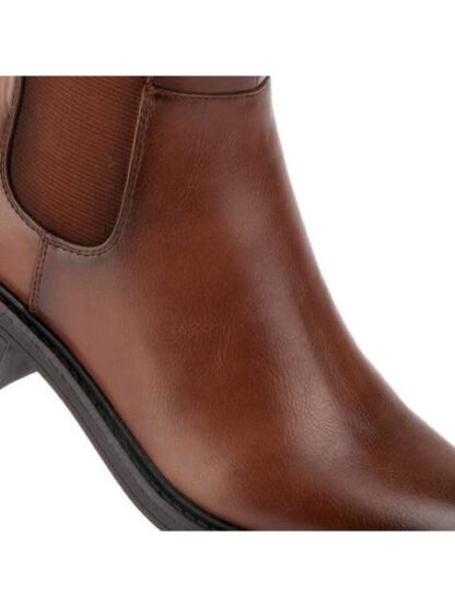 BOTA ALTA TUBO ELASTICO COGNAC GOODYEAR - Image 6