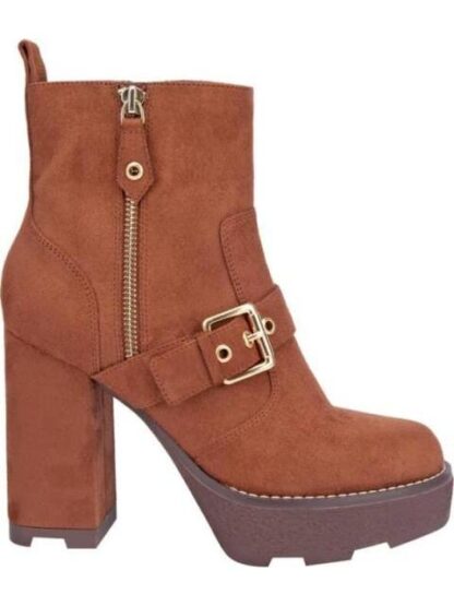 BOTA ANTE PLATAFORMA TRACK COGNAC BELINDA PEREGRIN