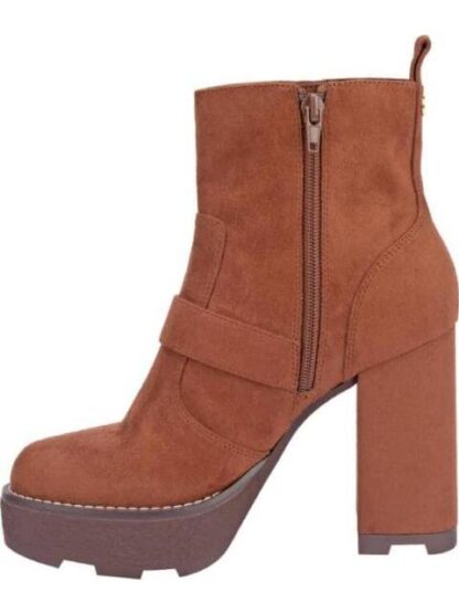 BOTA ANTE PLATAFORMA TRACK COGNAC BELINDA PEREGRIN - Image 5