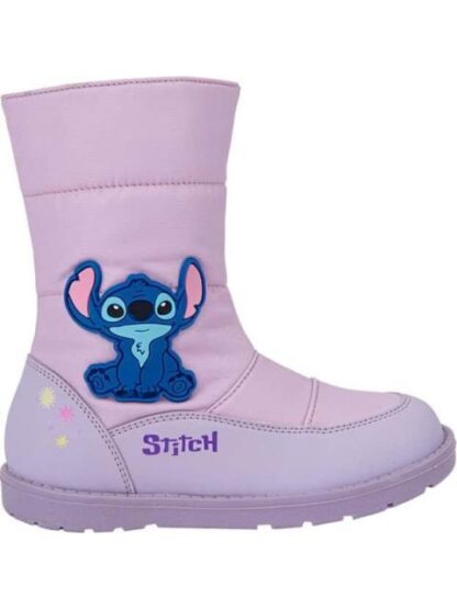 BOTA CAPITONADA STITCH ROSA DISNEY