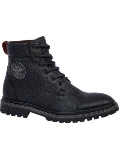 BOTA CASUAL DE PIEL NEGRO GOODYEAR - Image 2