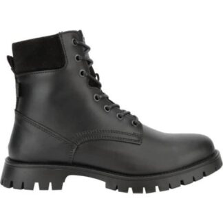 BOTA CASUAL DE PIEL NEGRO LEVIS