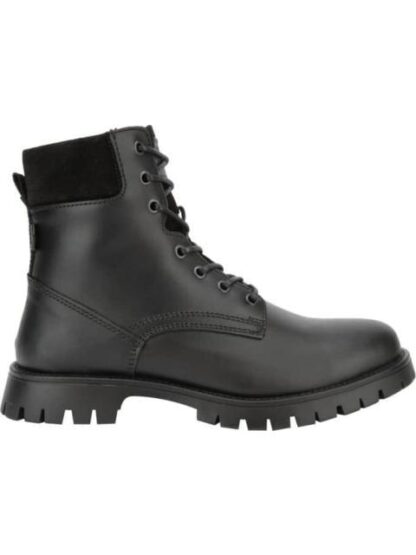 BOTA CASUAL DE PIEL NEGRO LEVIS