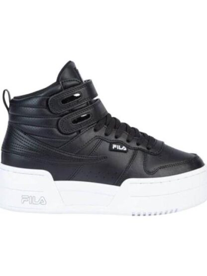 BOTA CASUAL F 14 LIFTED BLANCO/NEGRO FILA