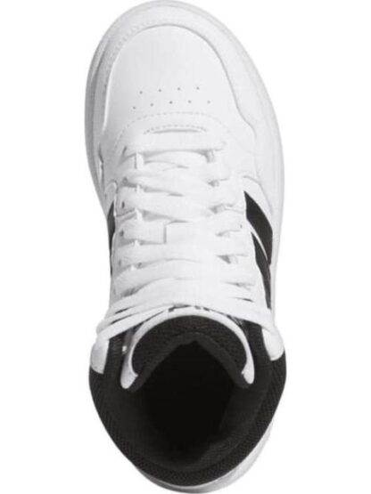 TENIS BOTA HOOPS 3 0 MID BLANCO ADIDAS - Image 3