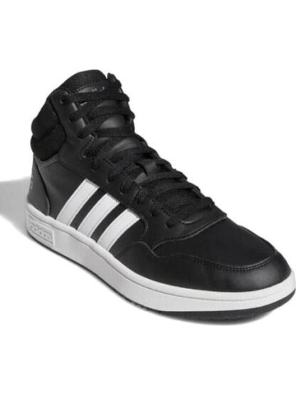 TENIS BOTA HOOPS 3 0 MID NEGRO ADIDAS - Image 2