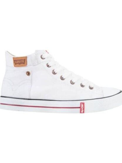 BOTA CASUAL LONA VULCANIZADO BLANCO LEVIS