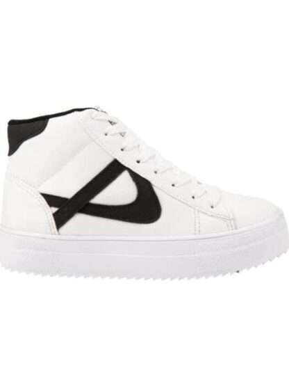 BOTA CASUAL URBANA BLANCO/NEGRO PANAM