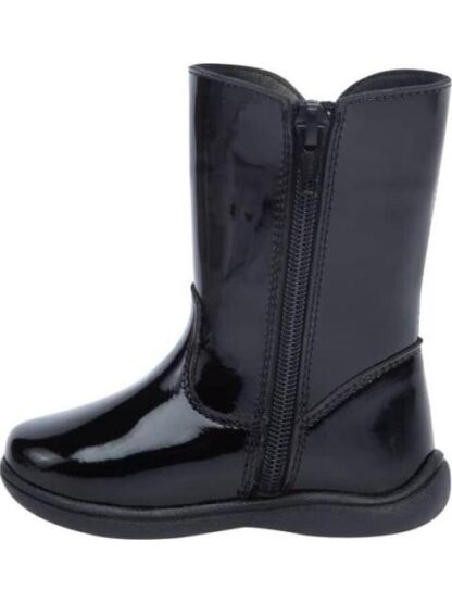 BOTA CHAROL CON MOÑO NEGRO VIVIS SHOES KIDS - Image 5