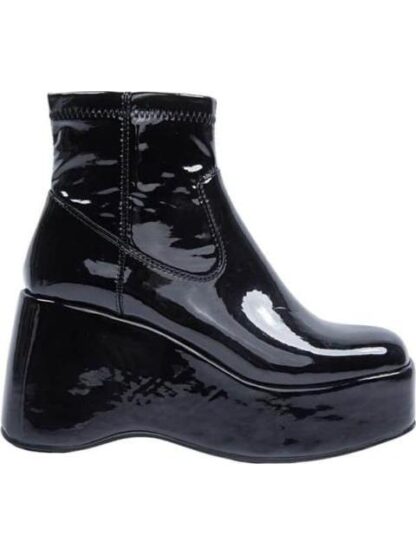 BOTA CHAROL CON PLATAFORMA NEGRO VI LINE FASHION