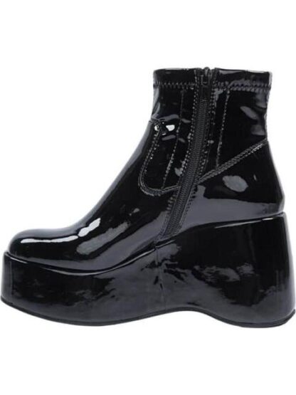 BOTA CHAROL CON PLATAFORMA NEGRO VI LINE FASHION - Image 5