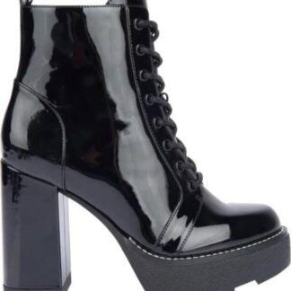BOTA CHAROL PLATAFORMA TRACK NEGRO BELINDA PEREGRIN