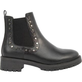 BOTA CHELSEA CON ESTOPEROLES NEGRO TIERRA BENDITA