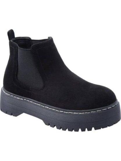 BOTA CHELSEA PU CON PLATAFORMA NEGRO GOODYEAR - Image 2