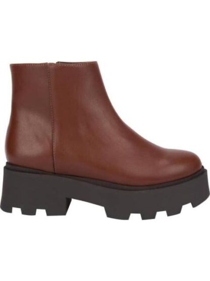 BOTA CHELSEA SUELA TRACK COGNAC SALAMANDRA