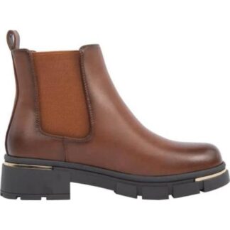 BOTA CHELSEA SUELA TRACK COGNAC TIERRA BENDITA