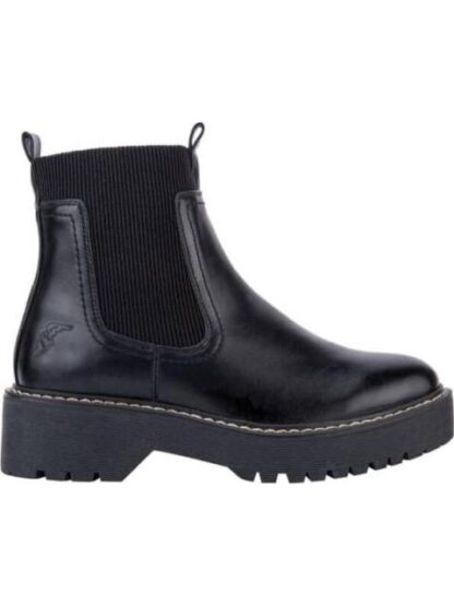 BOTA CHELSEA SUELA TRACK NEGRO GOODYEAR