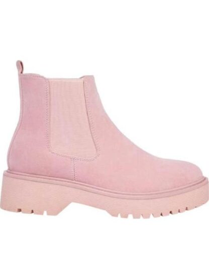 BOTA CHELSEA SUELA TRACK ROSA GOODYEAR