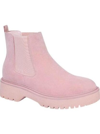 BOTA CHELSEA SUELA TRACK ROSA GOODYEAR - Image 2