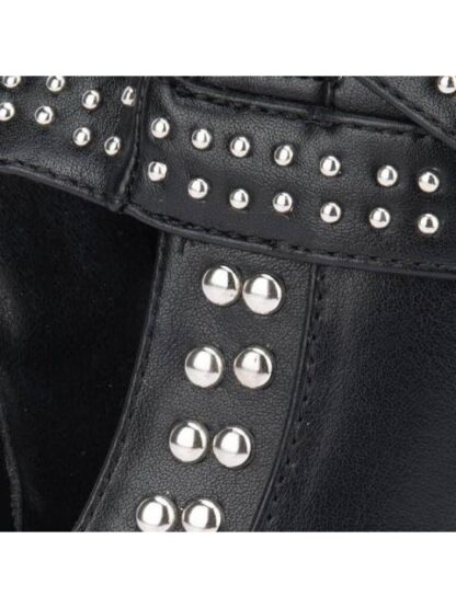BOTA CON ABERTURA ESTOPEROLES NEGRO THALIA SODI - Image 6