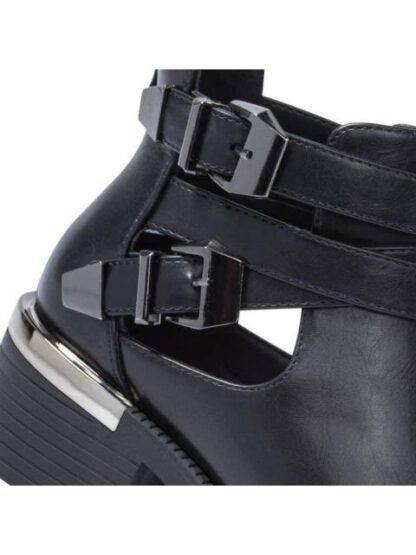 BOTA CON ABERTURA SUELA TRACK NEGRO TIERRA BENDITA - Image 6
