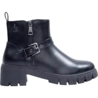 BOTA CON CIERRE SUELA TRACK NEGRO HPC POLO