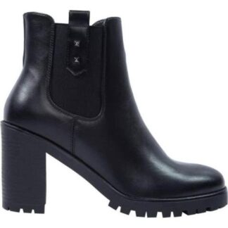 BOTA CON ELASTICO SUELA TRACK NEGRO TIERRA BENDITA