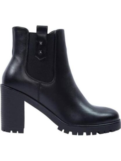 BOTA CON ELASTICO SUELA TRACK NEGRO TIERRA BENDITA