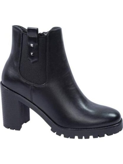 BOTA CON ELASTICO SUELA TRACK NEGRO TIERRA BENDITA - Image 2