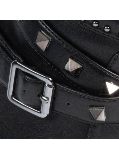 BOTA CON ESTOPEROLES PLATAFORMA TRACK NEGRO BELINDA PEREGRIN - Image 6