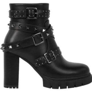 BOTA CON ESTOPEROLES TACON ALTO NEGRO BELINDA PEREGRIN
