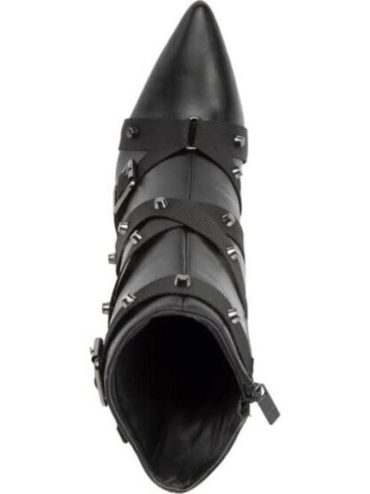 BOTA CON ESTOPEROLES TACON ALTO NEGRO THALIA SODI - Image 3