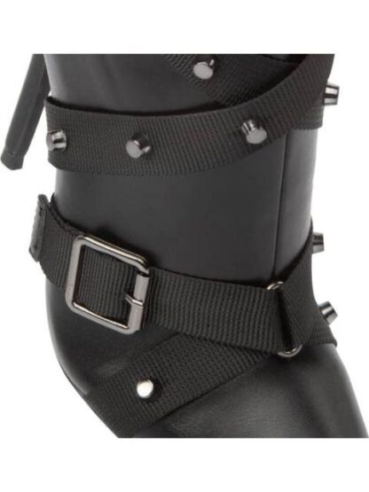BOTA CON ESTOPEROLES TACON ALTO NEGRO THALIA SODI - Image 6