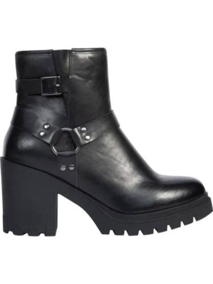 BOTA CON ESTRIBO SUELA TRACK NEGRO GOODYEAR