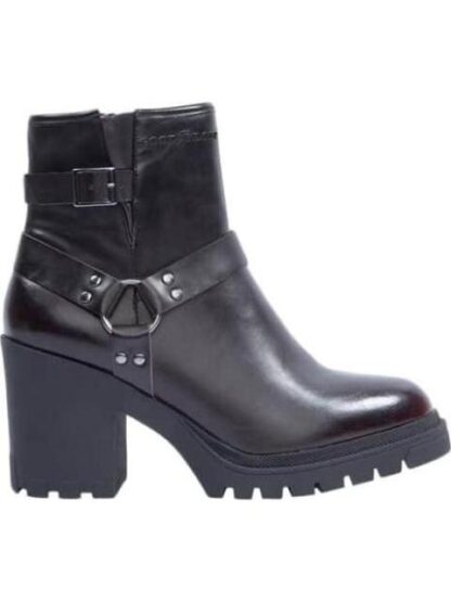 BOTA CON ESTRIBO SUELA TRACK VINO GOODYEAR