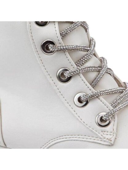 BOTA CON PEDRERIA BEIGE/HUESO VIVIS SHOES KIDS - Image 6