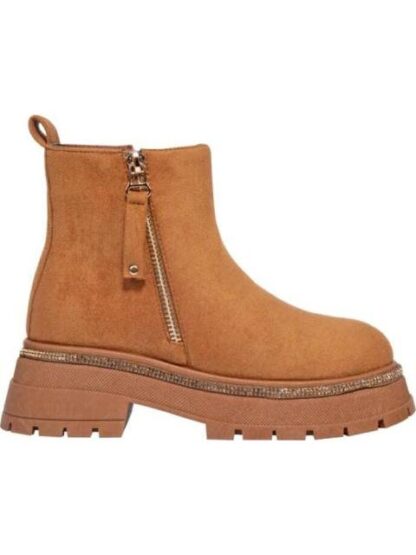 BOTA CON PEDRERIA CAMEL VIVIS SHOES KIDS
